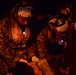 Medical training at night aboard USS San Diego (LPD 22)