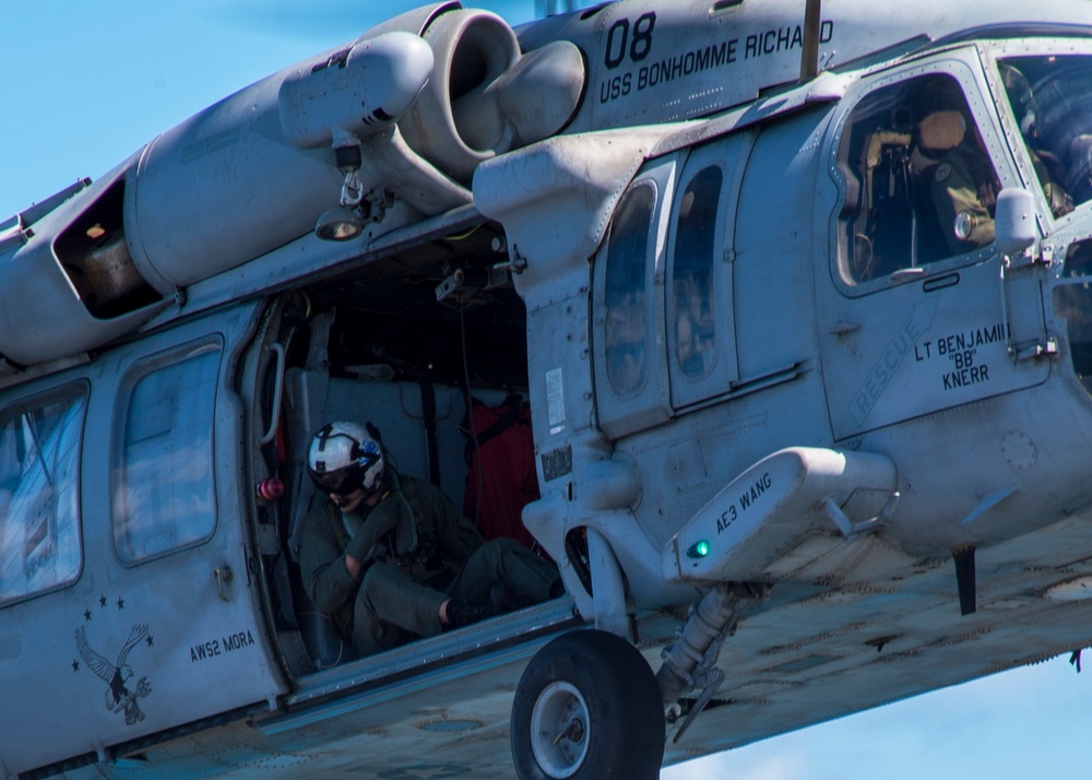 Bonhomme Richard Replenishment-at-sea