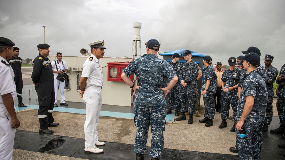15th MEU, USS Pearl harbor ports in India
