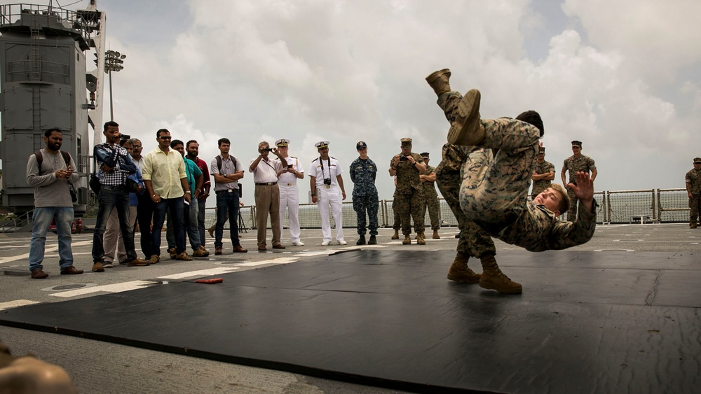 15th MEU, USS Pearl harbor ports in India