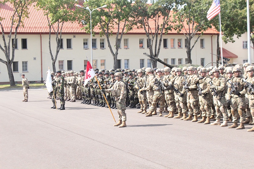 NATO Secretary General and Polish Minister of Defense visit Battle Group Poland