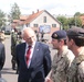 NATO Secretary General and Polish Minister of Defense visit Battle Group Poland