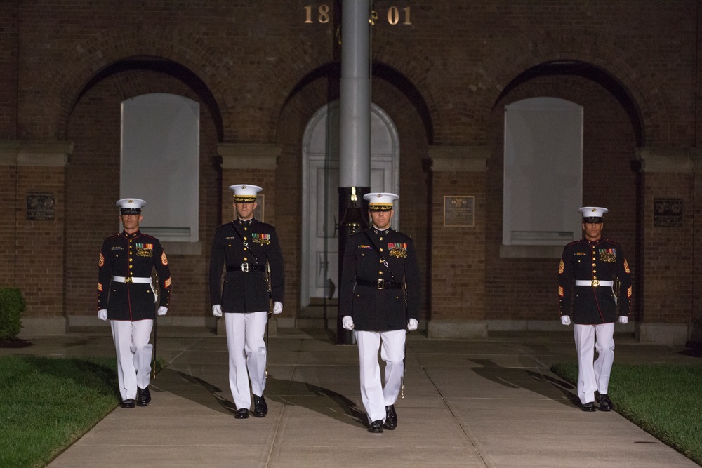 Marine Barracks Washington Sunset Parade August 18, 2017