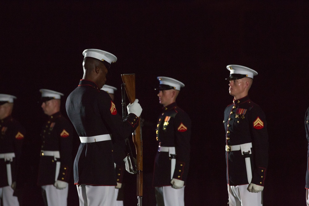 Marine Barracks Washington Sunset Parade August 18, 2017