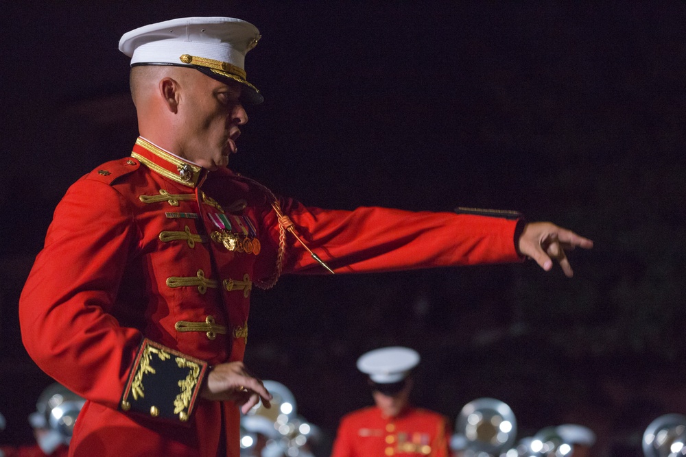 Marine Barracks Washington Sunset Parade August 18, 2017