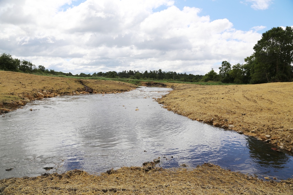 Stream habitat improved after dam removal at Fort McCoy