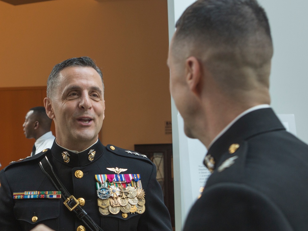 Marine Barracks Washington Sunset Parade Aug 8, 2017