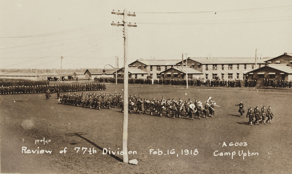 Parade at Camp Upton