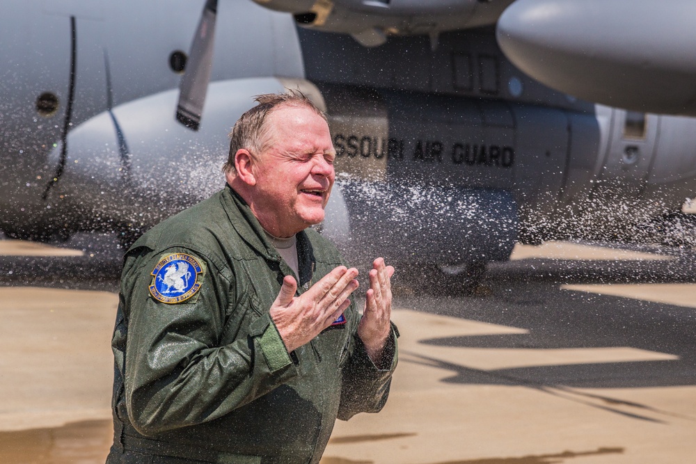 Final flight for C-130 chief loadmaster after 37 years of service
