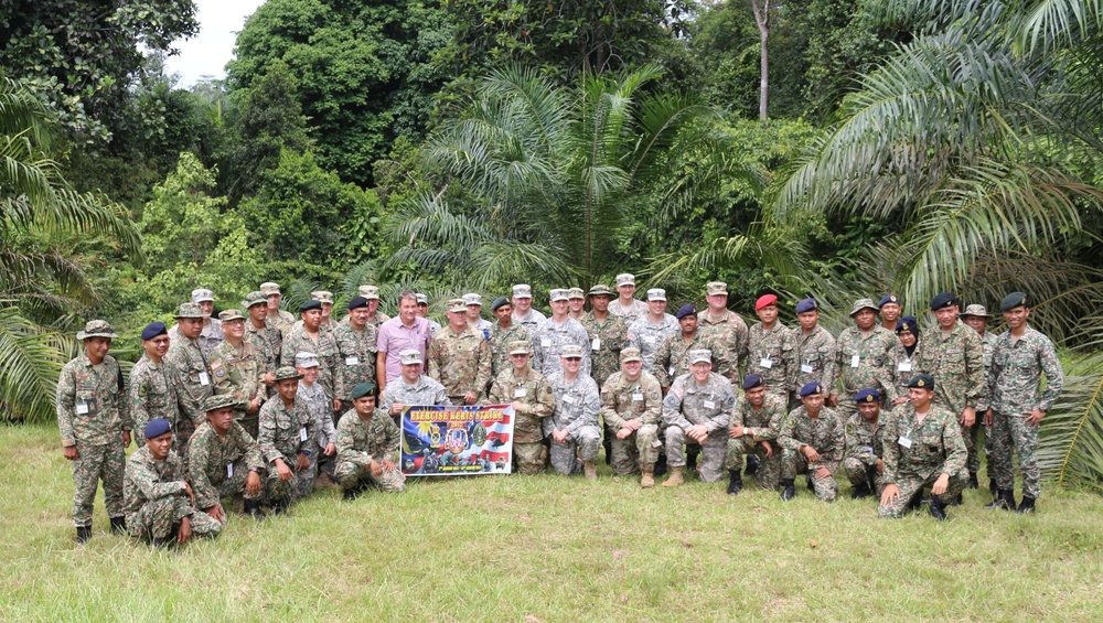Soldiers from the 116th CBCT participate in Keris Strike 2017