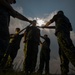 Navy's Ceremonial Guard Trains During Eclipse