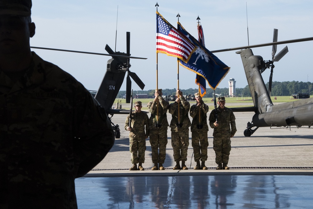 SCARNG 151 Attack Reconnaissance Battalion Deployment Ceremony