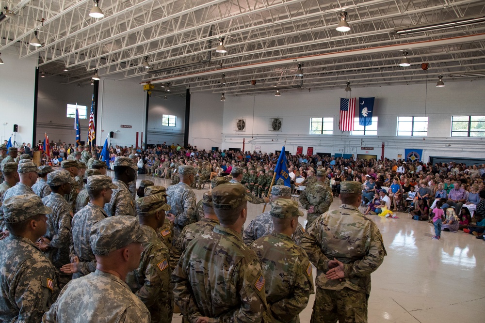 SCARNG 151 Attack Reconnaissance Battalion Deployment Ceremony