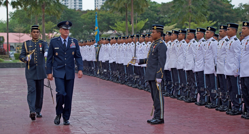 PACAF commander meets with leaders in Malaysia