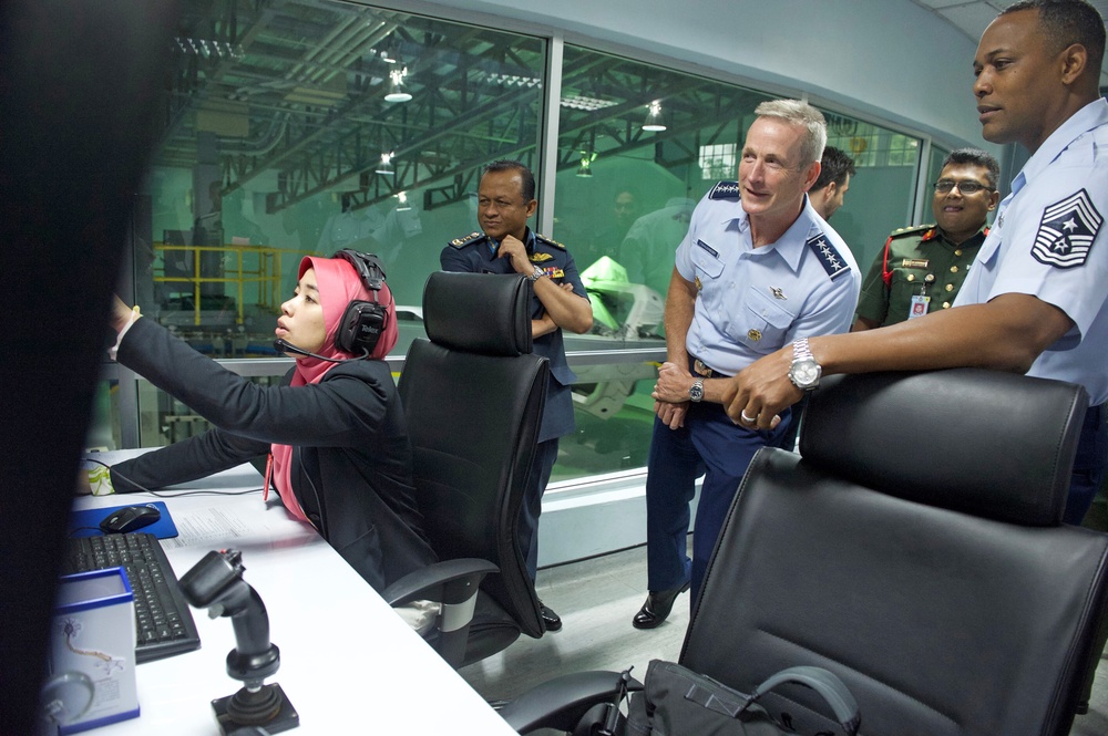 PACAF commander meets with leaders in Malaysia
