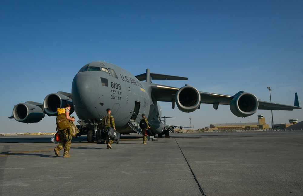 C-17 EAS supports Afghanistan cargo movement