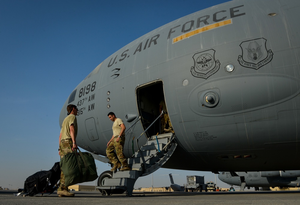 C-17 EAS supports Afghanistan cargo movement