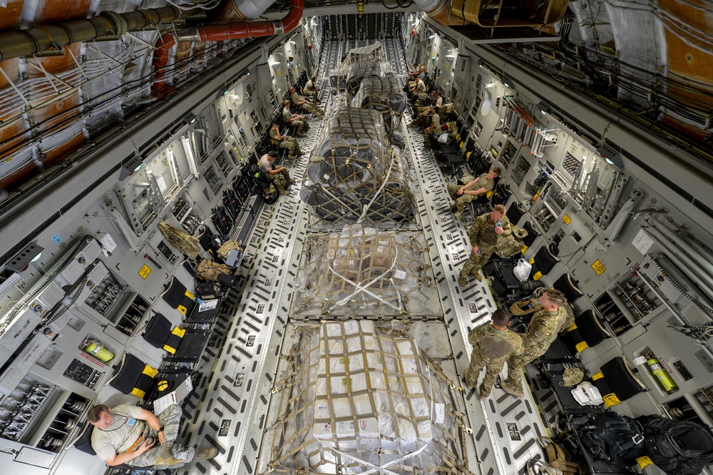 C-17 EAS supports Afghanistan cargo movement