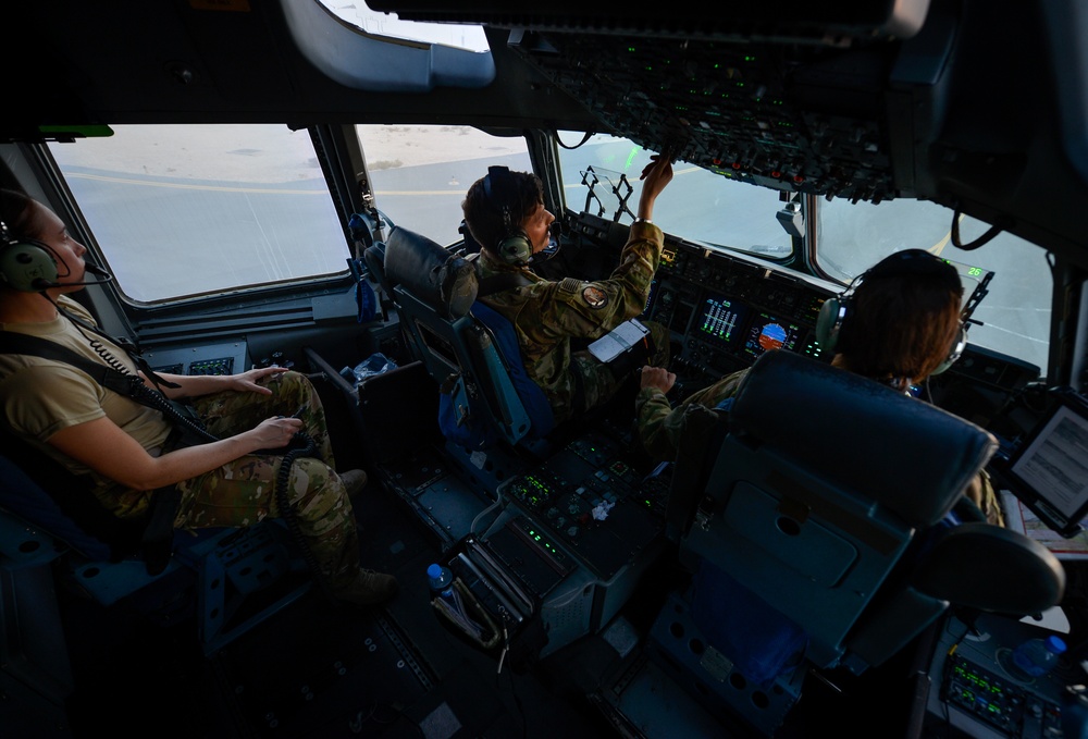 C-17 EAS supports Afghanistan cargo movement