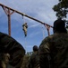 U.S. Army Drill Sergeant demonstrates obstacle course
