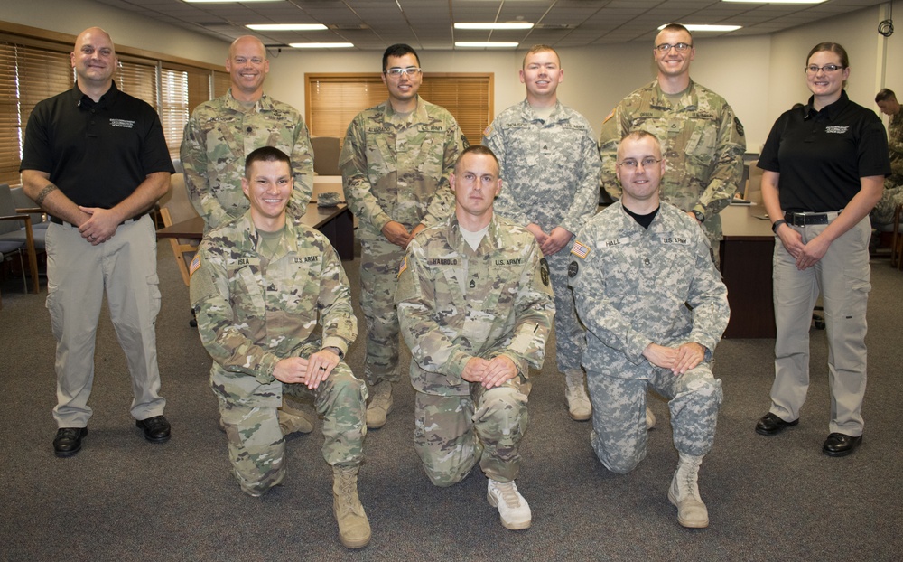 Idaho Army National Guard Soldiers earn honor guard tabs