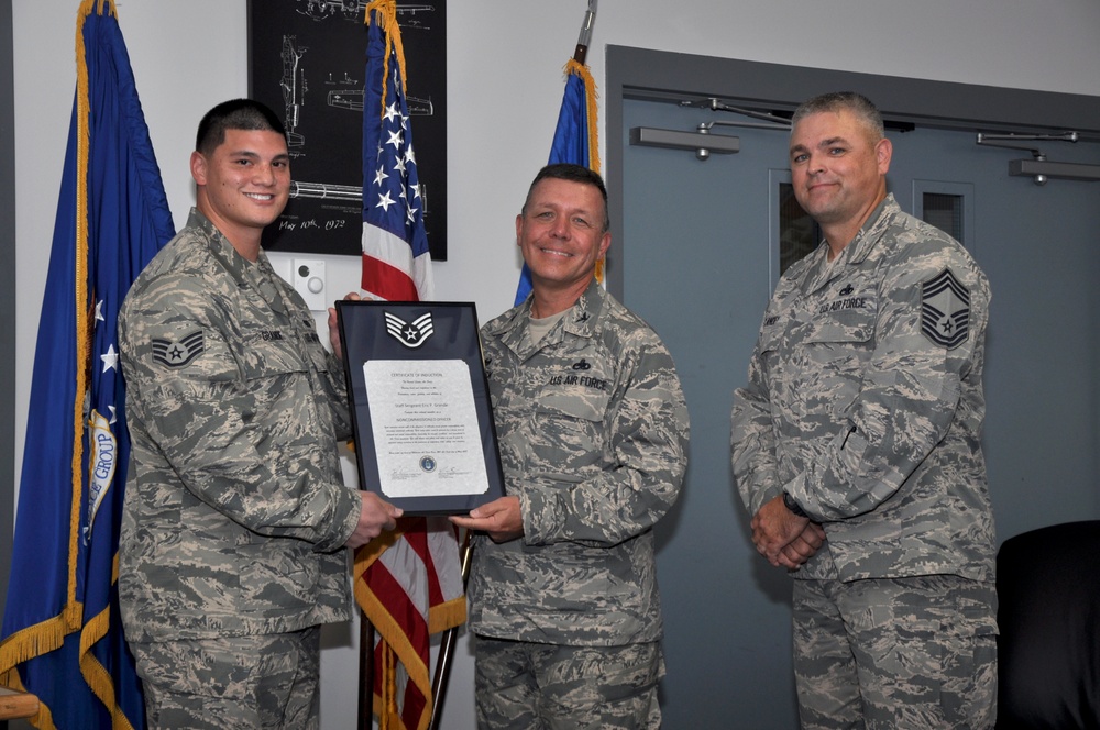 442d Maintenance Group NCO/SNCO induction ceremony