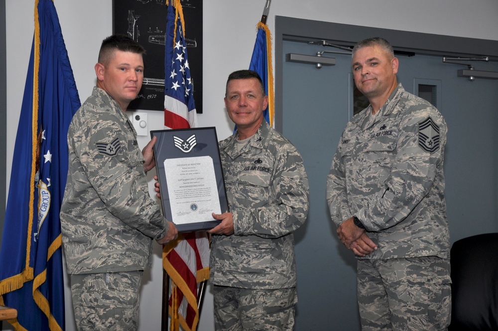 442d Maintenance Group NCO/SNCO induction ceremony