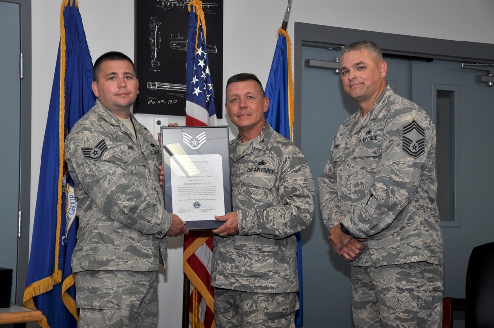 442d Maintenance Group NCO/SNCO induction ceremony