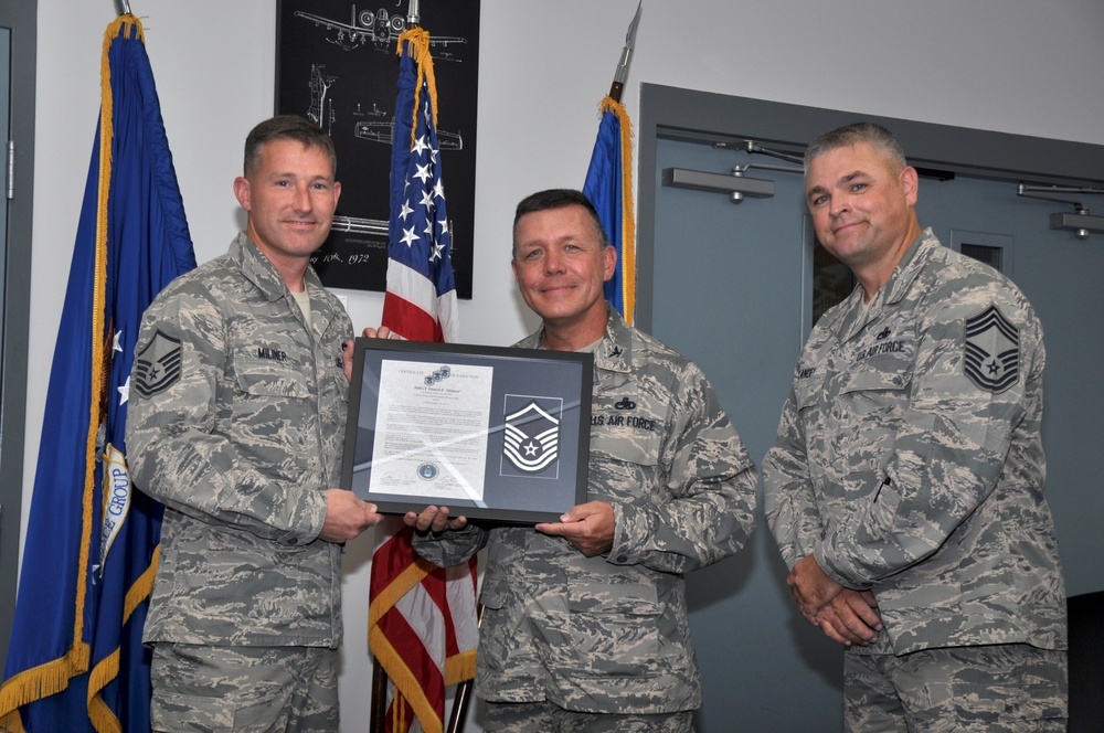 442d Maintenance Group NCO/SNCO induction ceremony