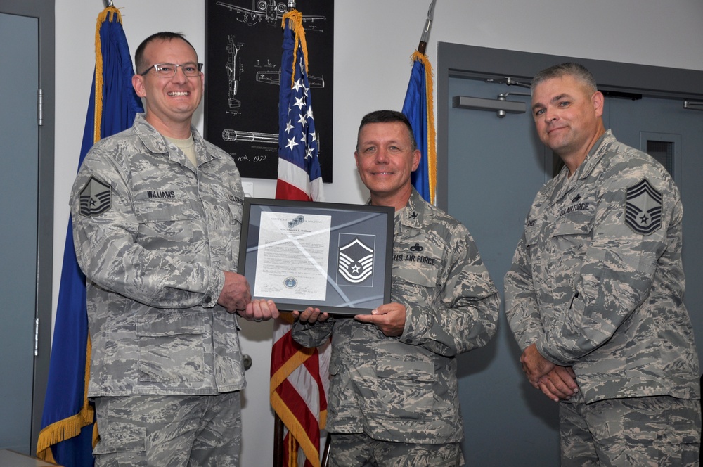 442d Maintenance Group NCO/SNCO induction ceremony