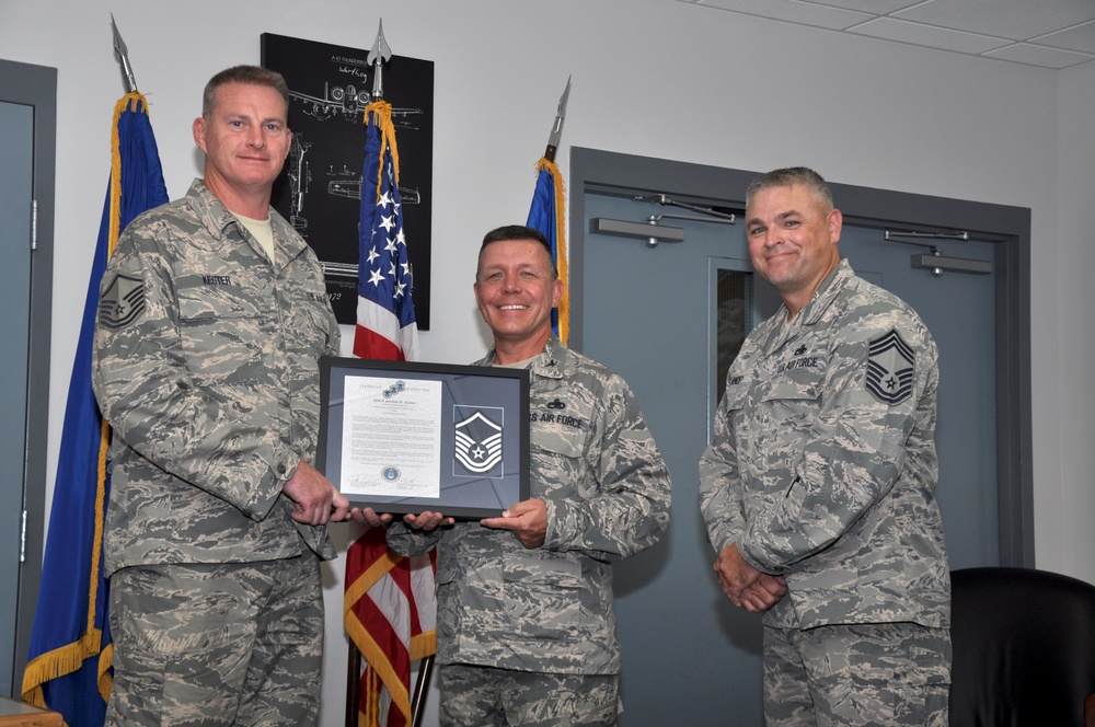 442d Maintenance Group NCO/SNCO induction ceremony