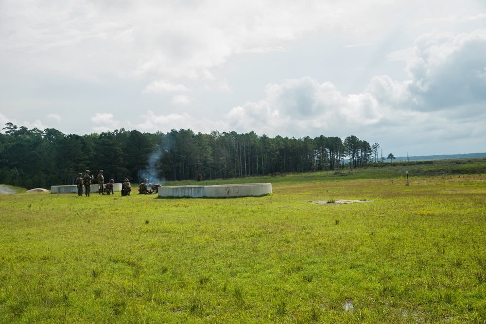 BLT 2/6 maintains weapons proficiency at a mortar range during RUT