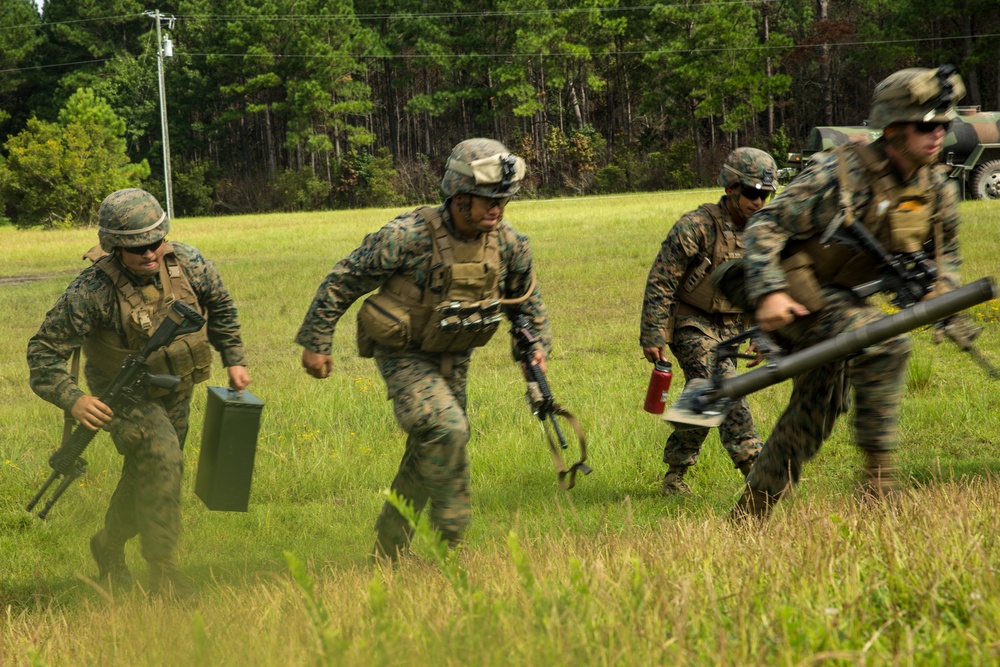 BLT 2/6 maintains weapons proficiency at a mortar range during RUT