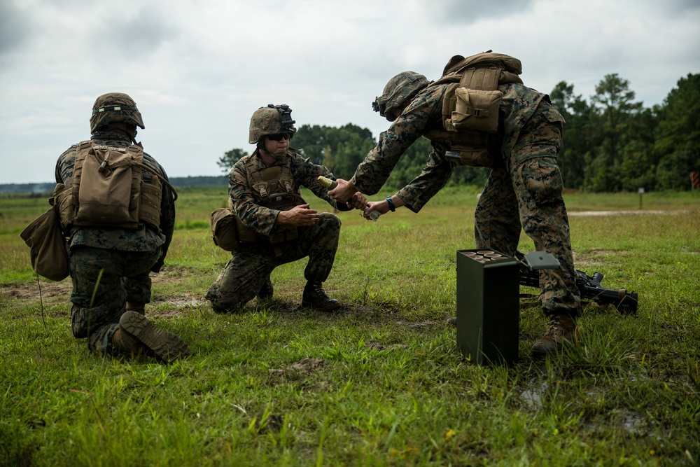 BLT 2/6 maintains weapons proficiency at a mortar range during RUT
