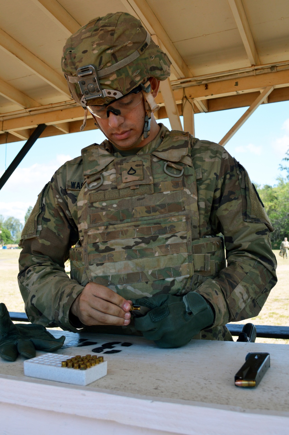 Combat Engineers test skills during stress shoot