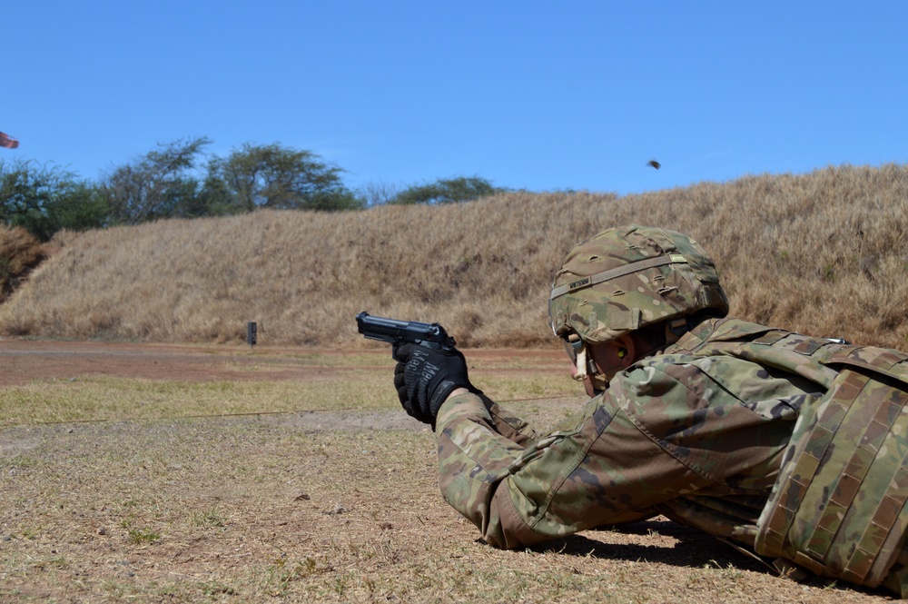 Combat Engineers test skills during stress shoot