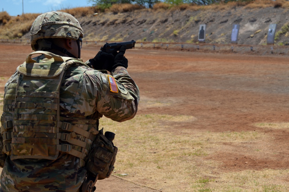 Combat Engineers test skills during stress shoot