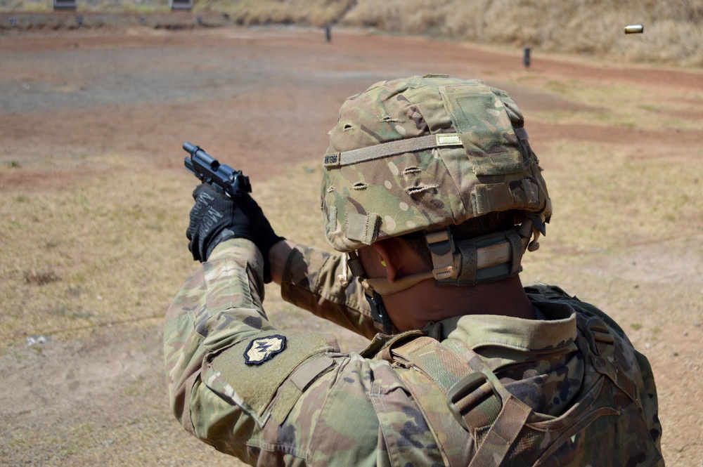 Combat Engineers test skills during stress shoot