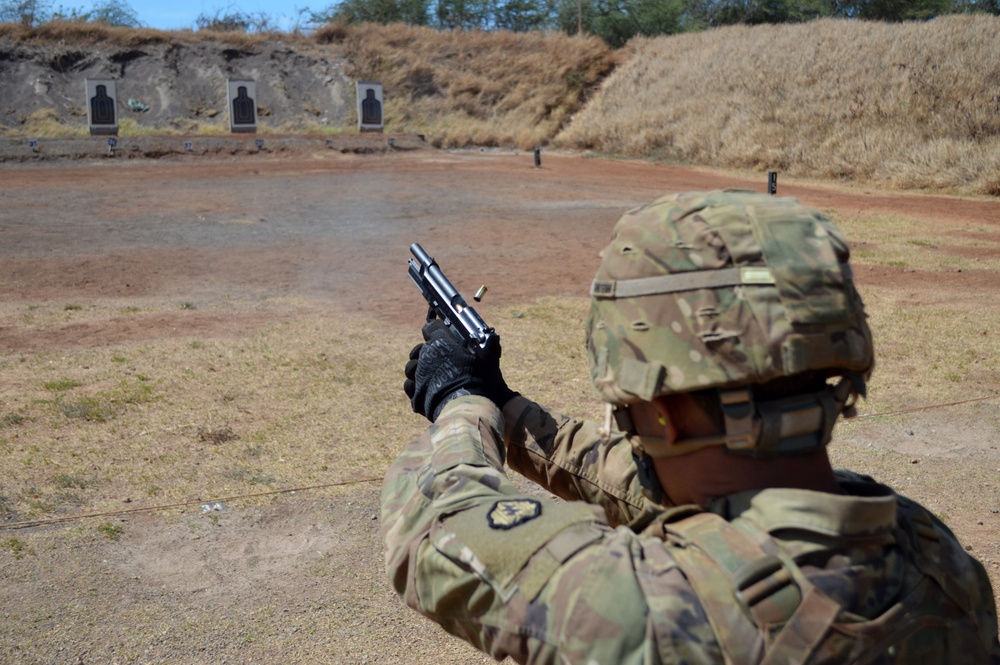 Combat Engineers test skills during stress shoot