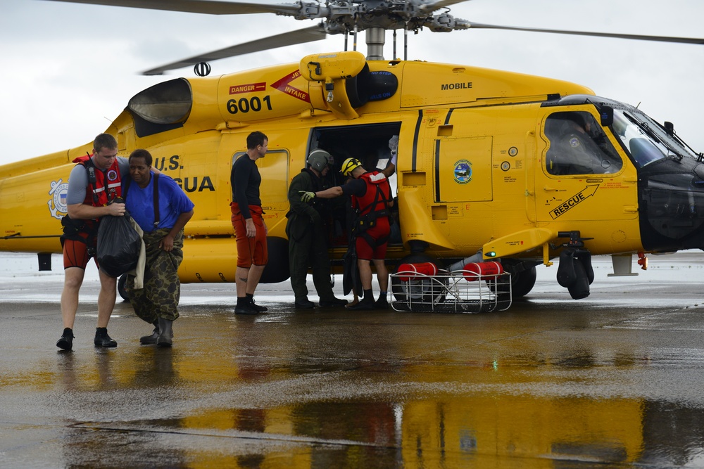 Coast Guard responds after Hurricane Harvey