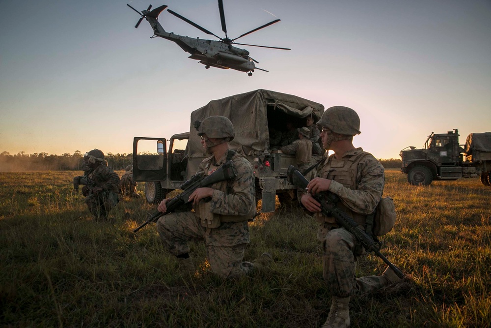 CLB-31 Marines refine HADR capabilities during CERTEX