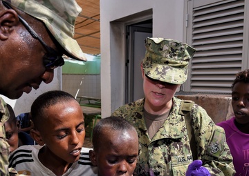 Humanitarian organization in Djibouti receives disease-prevention assistance from CJTF-HOA civil affairs-led team
