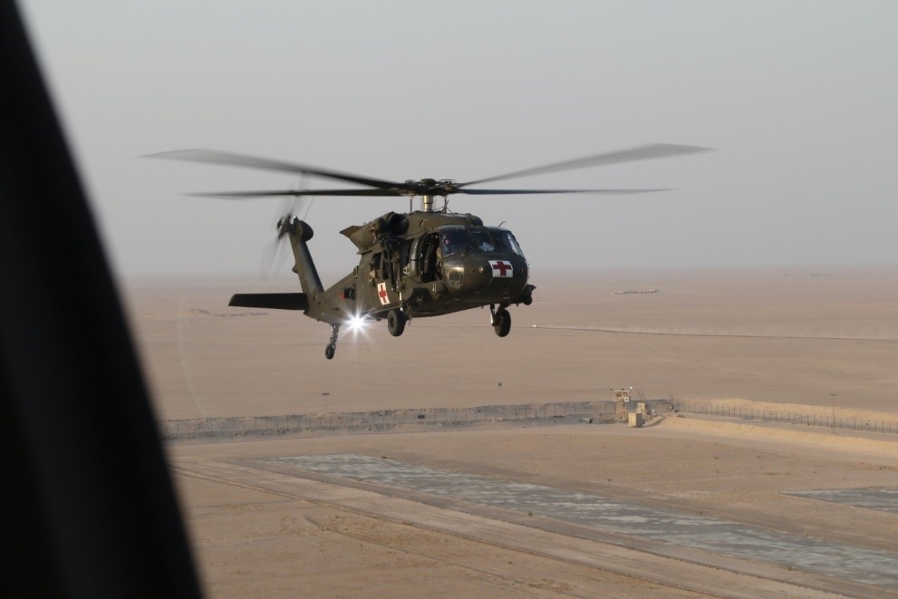 UH-60 pilots hit the deck