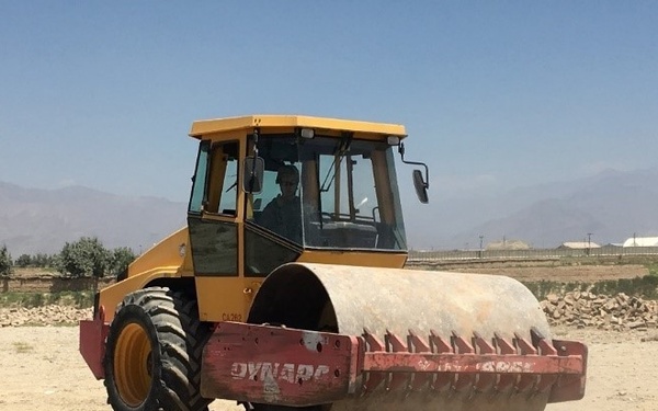 Engineer Companies construct security improvements at Baghram