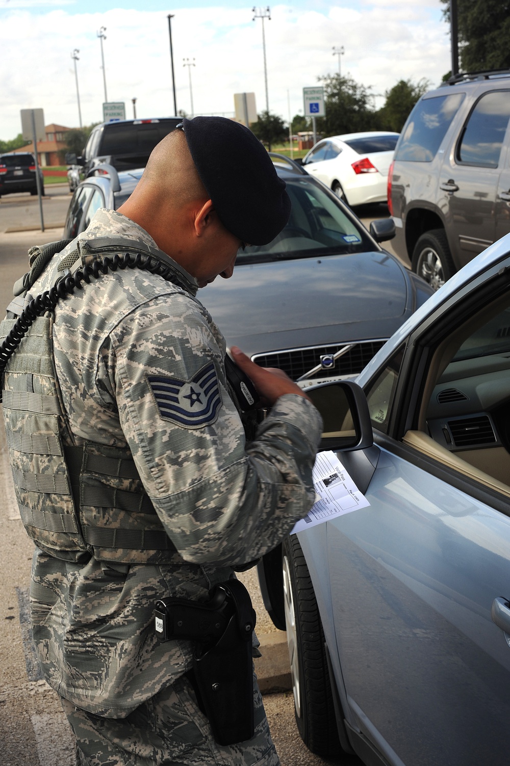 A day with a defender
