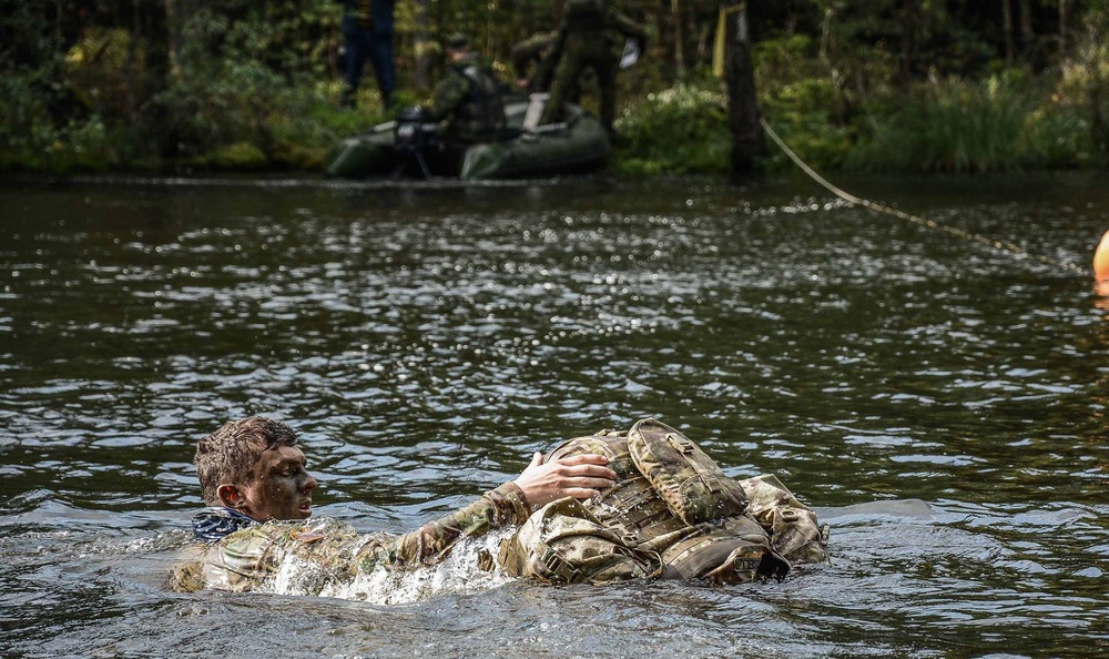 1-66 Armor riflemen compete in Lithuanian Best Infantry Squad contest