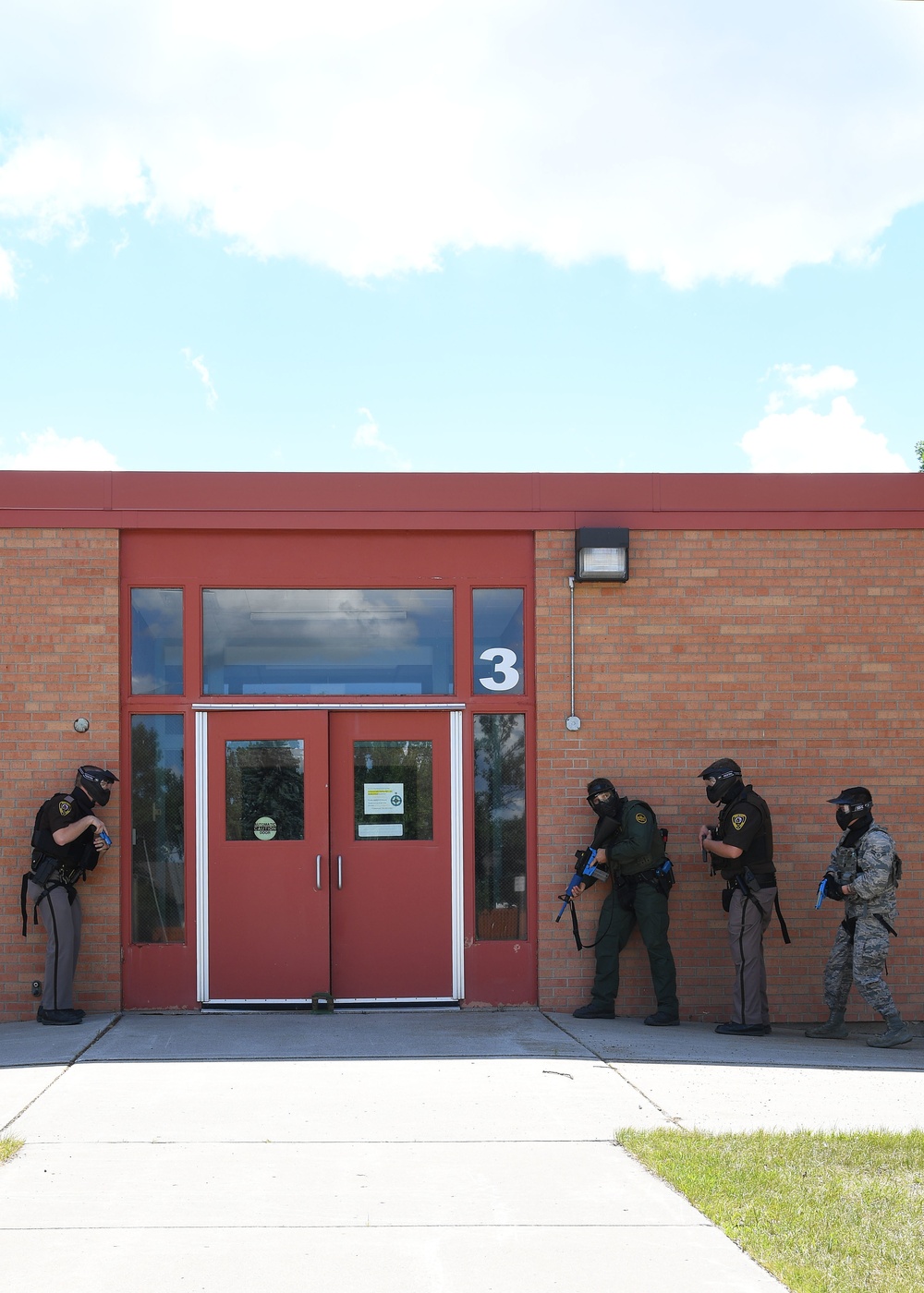 319th Security Forces Airmen participate in active-shooter training