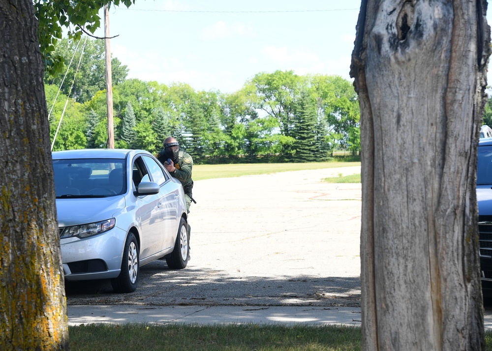319th Security Forces Airmen participate in active-shooter training