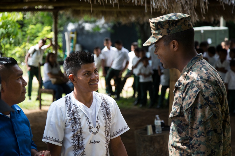 U.S. Marines complete second school renovation project in Honduras