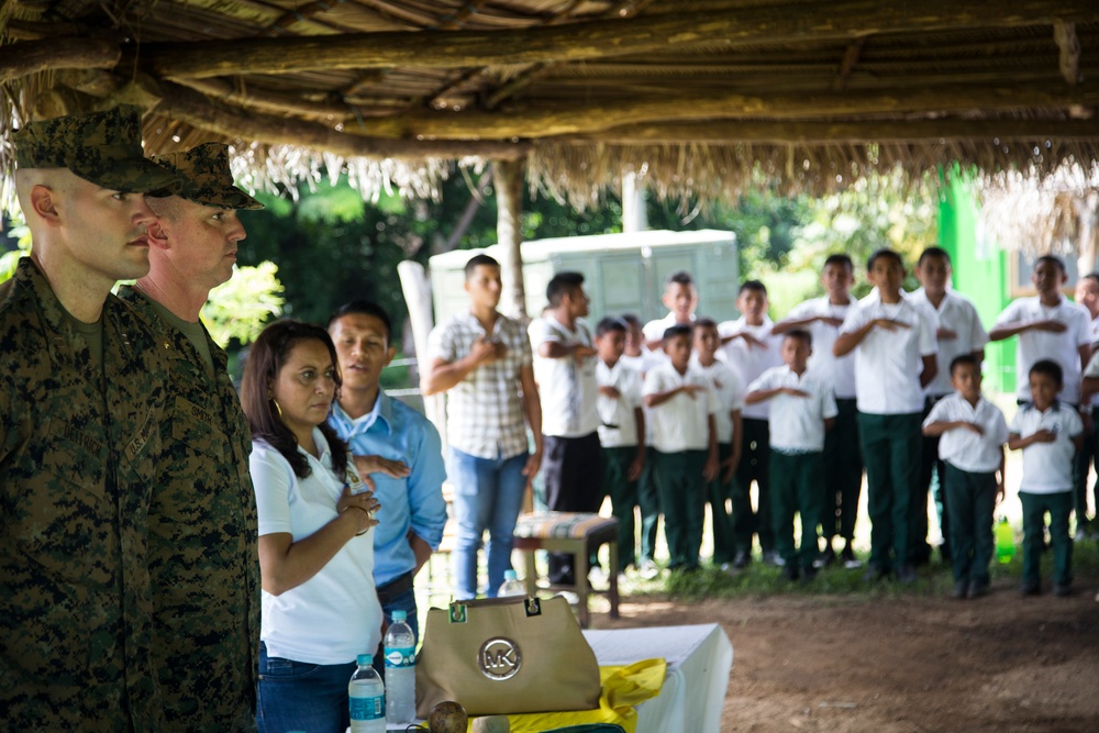 U.S. Marines complete second school renovation project in Honduras